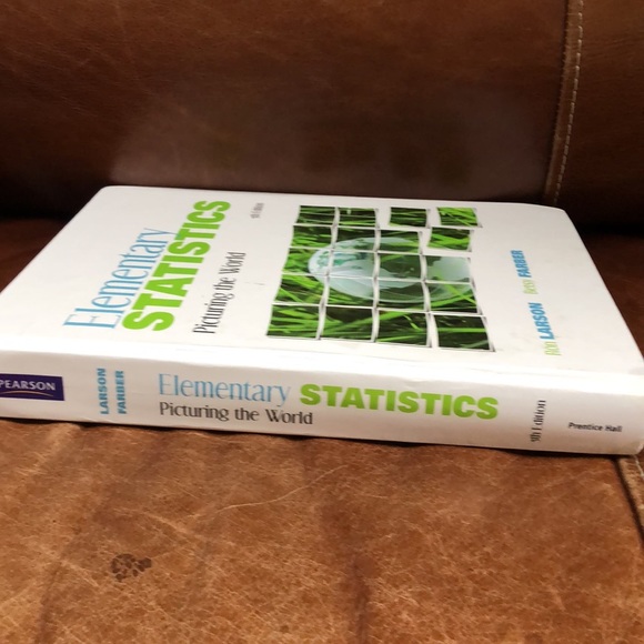 Elementary Statistics Picturing the World 5th edition hard cover Book - Picture 4 of 4